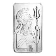 10 Oz Silver Bar - The Royal Mint Britannia