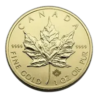 1 oz Maple Leaf Gold Coin