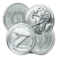 1 oz Silver Shield Silver Round