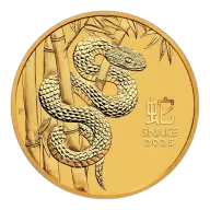 Australian Lunar Series III 2025 Year of the Snake 1oz Gold Bullion Coin