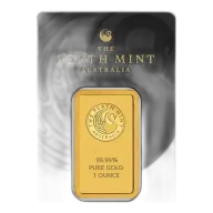 1 oz Perth Mint Gold Bar