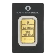 1 oz Minted Bars Gold Bar