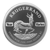 1 oz Silver Krugerrand - BU (Year Varies)