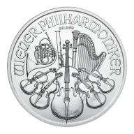 1 oz Austrian Silver Philharmonic (Year Varies)