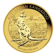 1/4 OZ AUSTRALIAN GOLD KANGAROO (IN PLASTIC)
