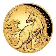 1 oz Australian Kangaroo Gold Coin (Year Varies)