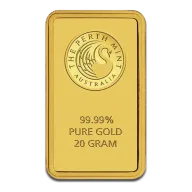 20g Gold Bar | Perth Mint with Certificate - Kangaroo