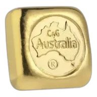 50 g C4G Cast Gold Bullion 99.99% Pure