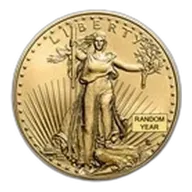 1 oz American Gold Eagle Coin BU (Random Year)