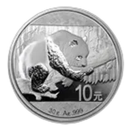 2016 China 30 gram Silver Panda BU (In Capsule)