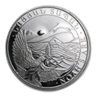 Armenia 1 oz Silver 500 Drams Noah's Ark (Random, Abrasions)