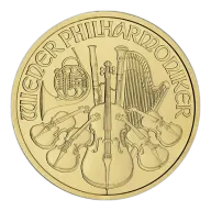 1 oz Philharmonic Gold Coin
