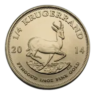 Gold Krugerrand 1/4 oz (Varied Year)