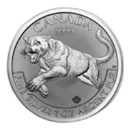 2016 Canada 1 oz Silver Predator Series Cougar