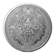 1 oz Silver Round | Aztec Calendar (BU)