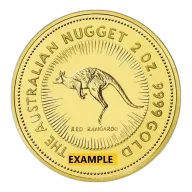 2 OZ AUSTRALIAN GOLD KANGAROO
