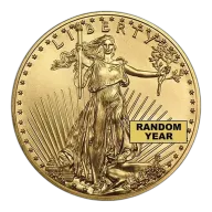 1/2 Oz American Gold Eagle BU (Dates Our Choice)