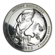 2013 5 oz Silver ATB (Random Park, Scruffy)