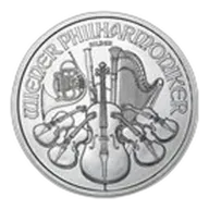2015 Austria 1 oz Silver Philharmonic BU