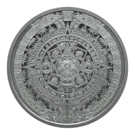 1/2 oz Silver Round | Aztec Calendar (BU)