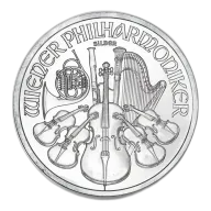 2011 Austrian Philharmonic 1 oz Silver Coin