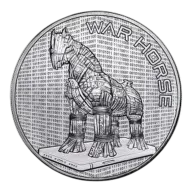 2022 5 oz War Horse High Relief Silver - The Awakening Series