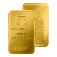Germania Mint 1g Gold Minted Bar