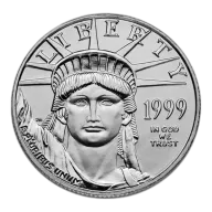 American Platinum Eagle 1/2 oz (Varied Year)