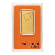 1 oz Valcambi Gold Bar (New w/ Assay)