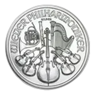 2011 Austria 1 oz Silver Philharmonic BU