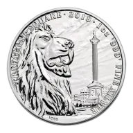 2018 GB 1 oz Silver Landmarks Trafalgar Square