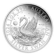 Australien Swan 1oz Silver Coin 2024 | margin scheme
