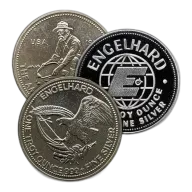 1 oz Fine Silver Round - Engelhard Prospector (Mixed Styles, Imperfect)