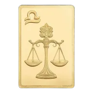 Pamp Suisse 1/2 Gram Gold Zodiac--Libra