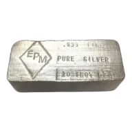 Vintage Poured EPM 10 oz Bar