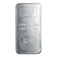 10 oz Golden State Mint Silver Bar