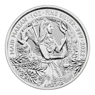 One Ounce 2022 Silver Maid Marian includes capsule