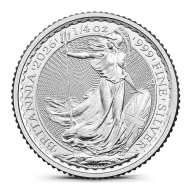 1/4 oz Britannia Silver Coin