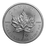 1 oz Maple Leaf Silver Coin