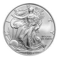 2004 $1 American Silver Eagle 1 oz Brilliant Uncirculated