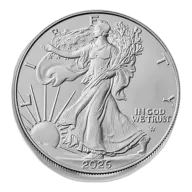 2026 Silver American Eagle - BU