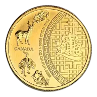 Canada 2015 1 oz Gold $50 Five Blessings