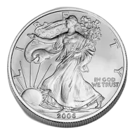 2006 Silver American Eagle - BU