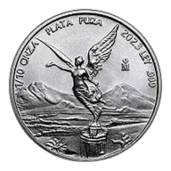1/10 oz Libertad Silver Coin