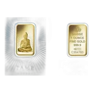 PAMP 1 Ounce Gold Buddha Bar