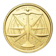 2022 Great Britain 1/10 Ounce Gold--The Gold Standard