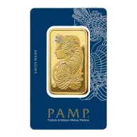 PAMP Lady Fortuna 50 gram Gold Bar (In Assay)