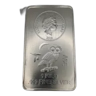 1kg Silver Coin Bar Niue Owl of Athens | margin scheme