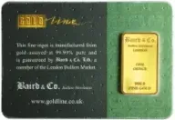 Baird Gold Bar