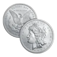 2 oz Morgan Silver Round